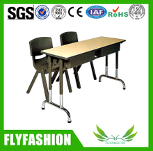 مكتب وكرسي مدرسي بتصميم حديث لشخصين (SF-25D)