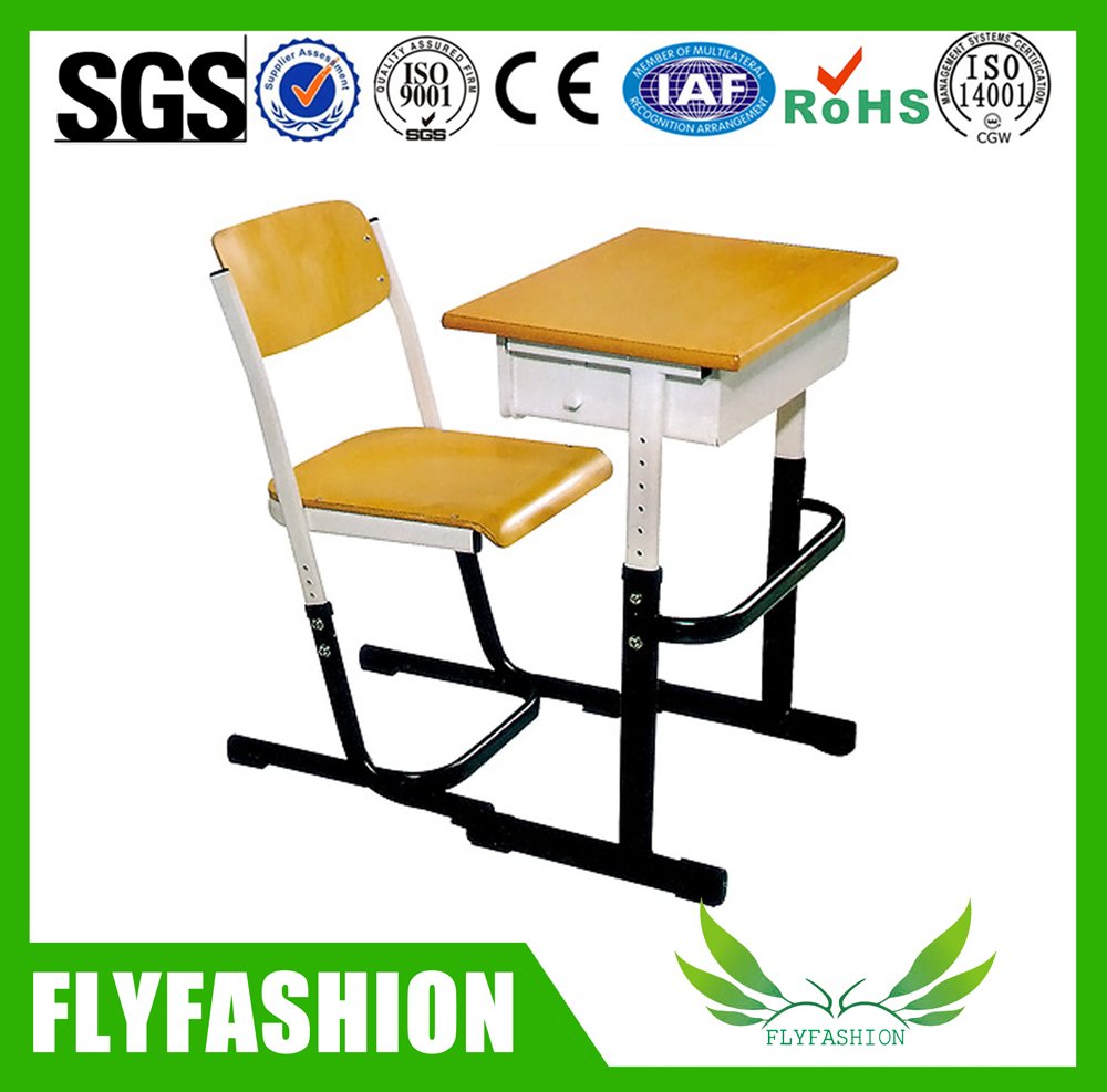 مكتب وكرسي طالب مدرسة واحدة قابل للفصل (SF93S)