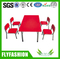 طاولة أطفال حديثة بإطار معدني مع أربعة كراسي (SF-19C)
