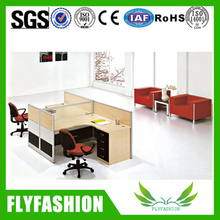 الإطار المعدني MDF Board مجموعة محطة عمل لشخصين (PT-47)