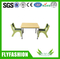 طاولة أطفال حديثة بإطار معدني مع أربعة كراسي (SF-19C)