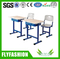 مكتب الطالب ذو الإطار المعدني ومجموعة طاولة التدريب للكرسي البلاستيكي (SF-34S)