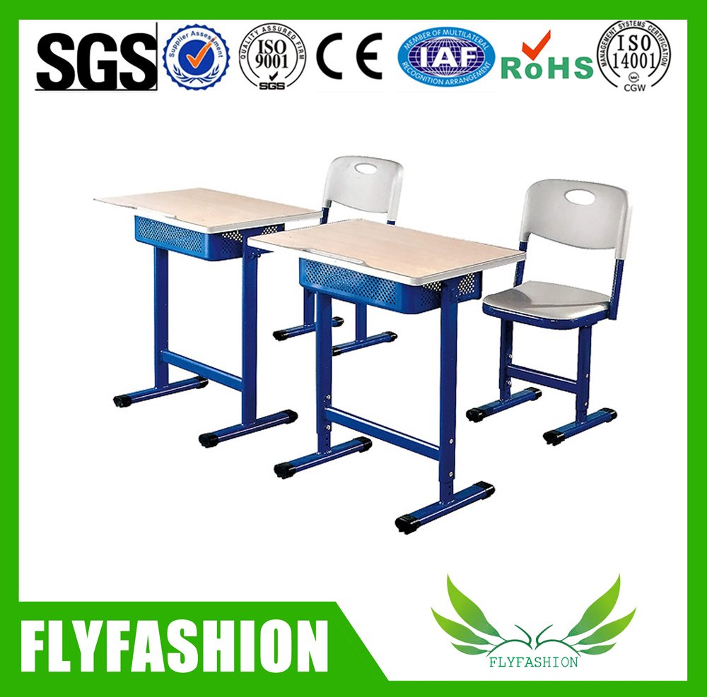 مكتب الطالب ذو الإطار المعدني ومجموعة طاولة التدريب للكرسي البلاستيكي (SF-34S)