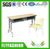 مكتب مدرسي مزدوج بتصميم خاص مع كرسي (SF-24D)