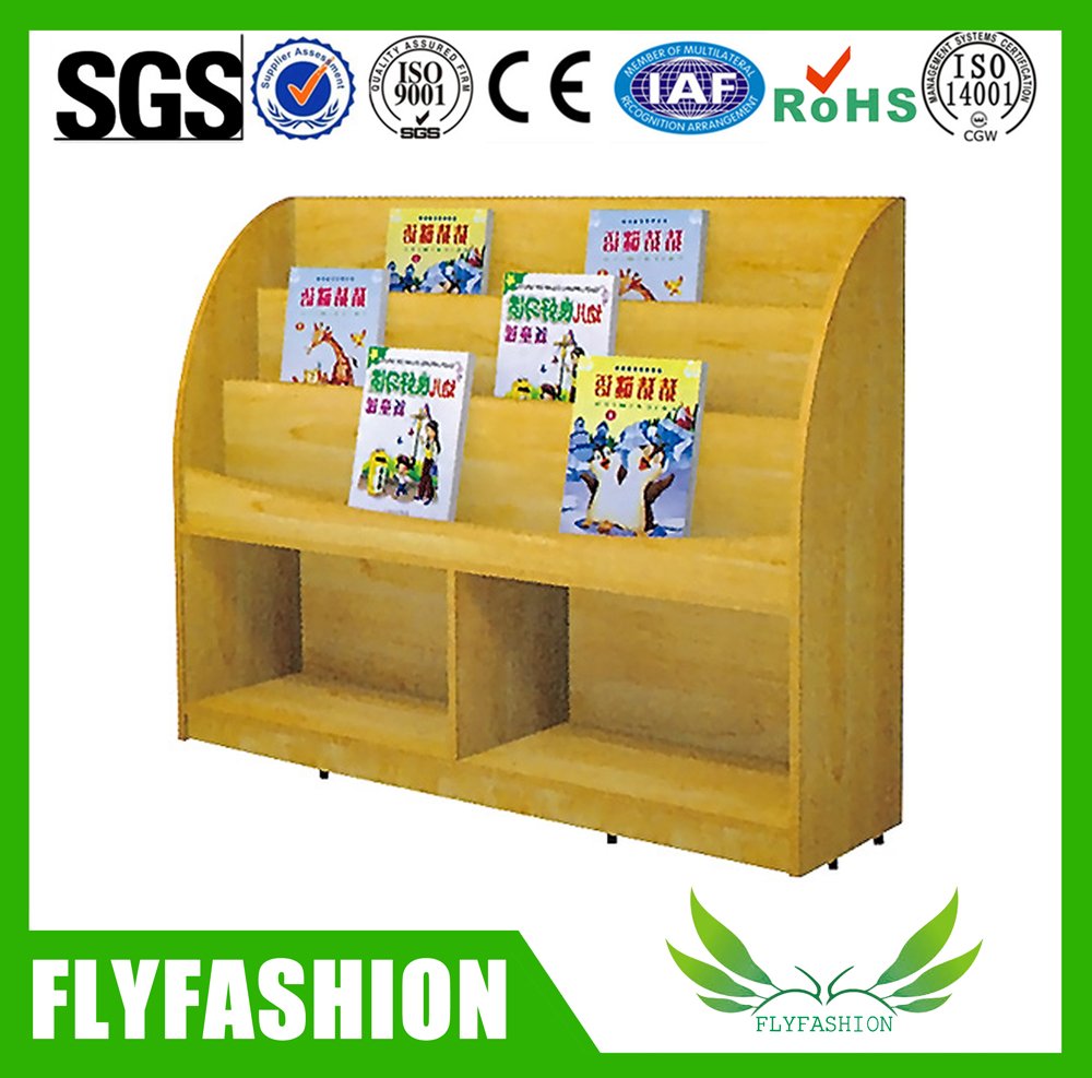 رف كتب خشبي لأثاث الأطفال متعدد الوظائف للبيع (SF-102C)