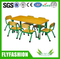طاولة أطفال حديثة بإطار معدني مع أربعة كراسي (SF-19C)