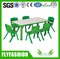 طاولة أطفال حديثة بإطار معدني مع أربعة كراسي (SF-19C)