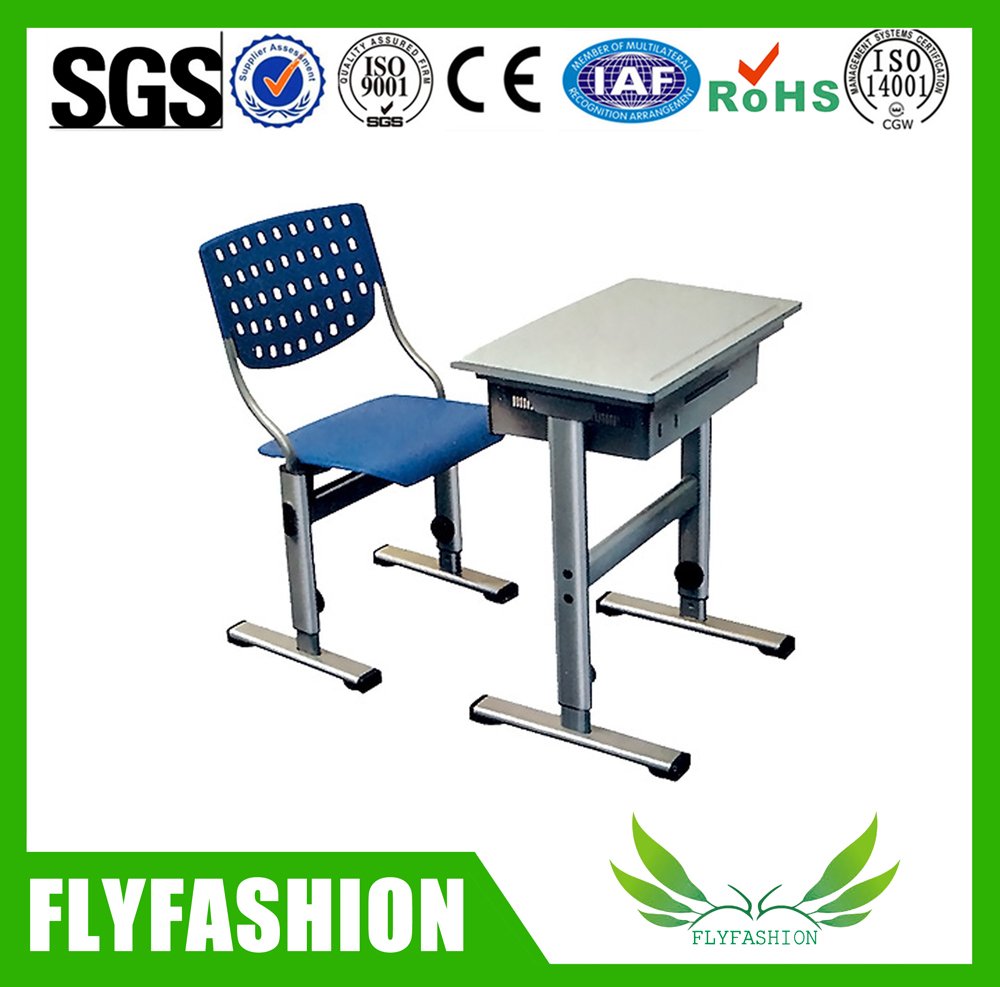 مكتب الطالب ذو الإطار المعدني ومجموعة طاولة التدريب للكرسي البلاستيكي (SF-34S)