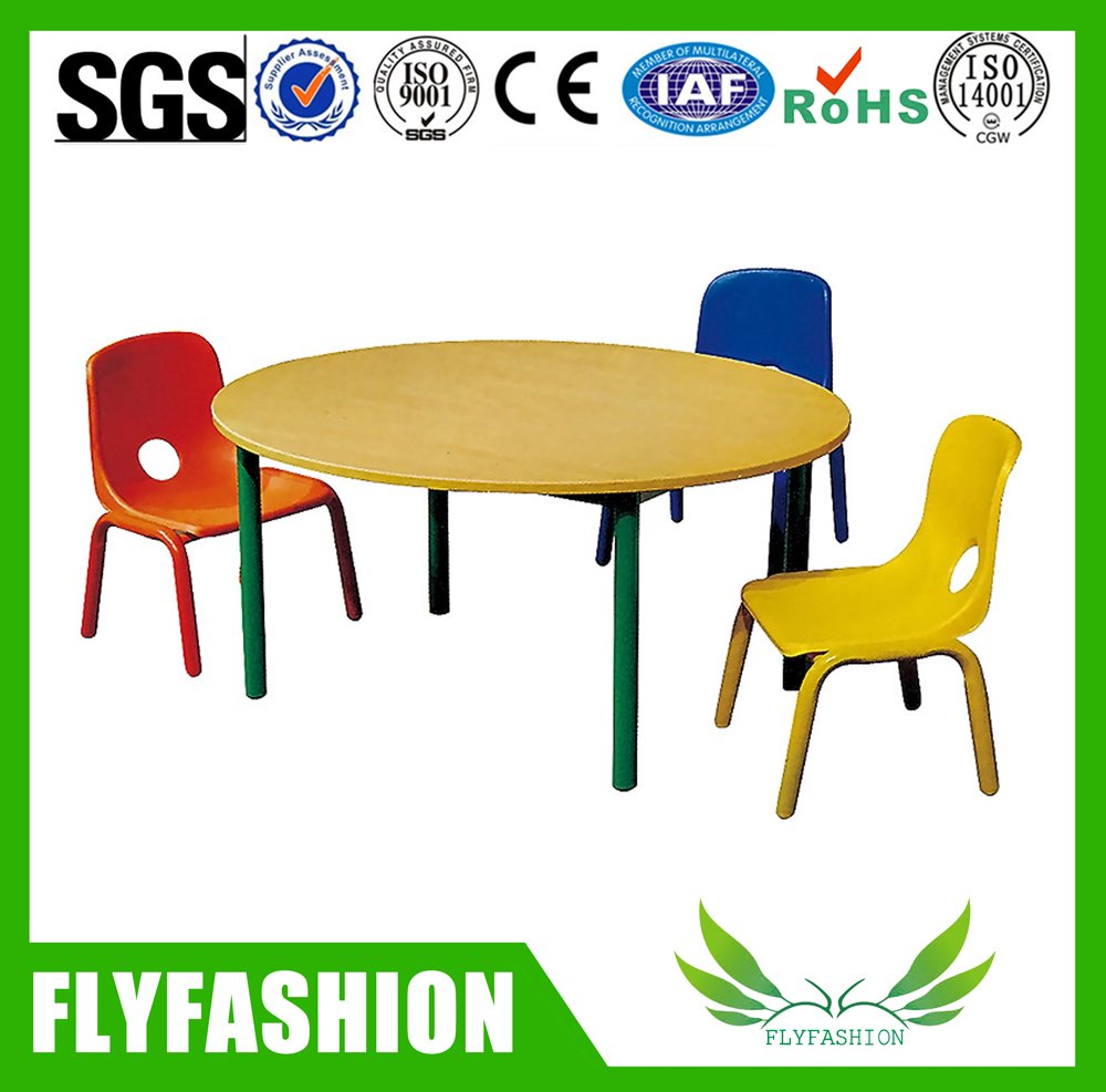 مجموعة طاولات وكراسي خشبية رخيصة الثمن للأطفال (SF-45C)