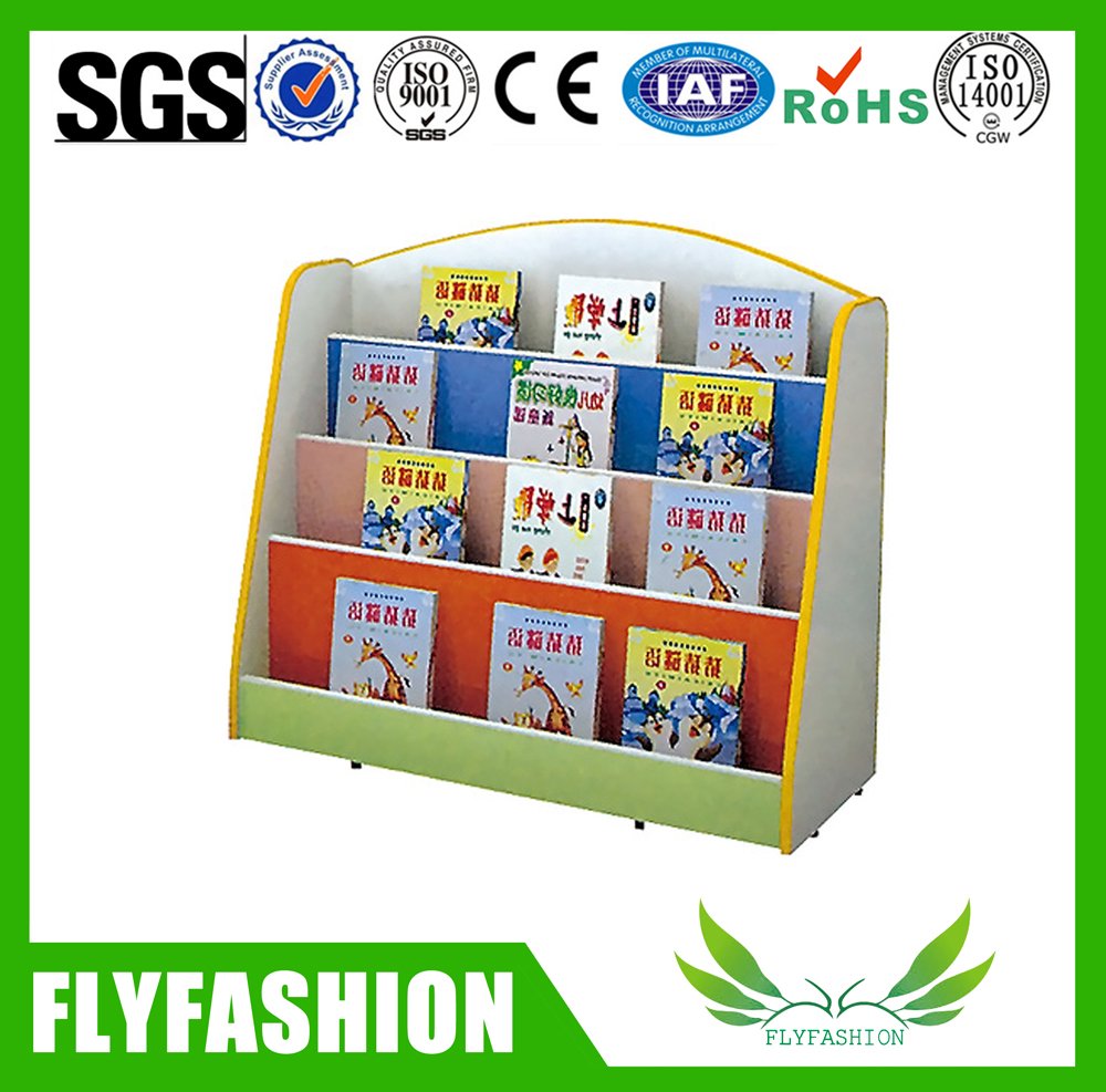 رف كتب خشبي لأثاث الأطفال متعدد الوظائف للبيع (SF-102C)